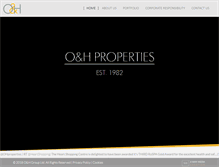 Tablet Screenshot of oandh.com